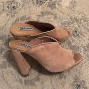 Steve Madden Pink Slide Heels